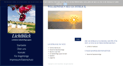 Desktop Screenshot of lichtblick-shg.de
